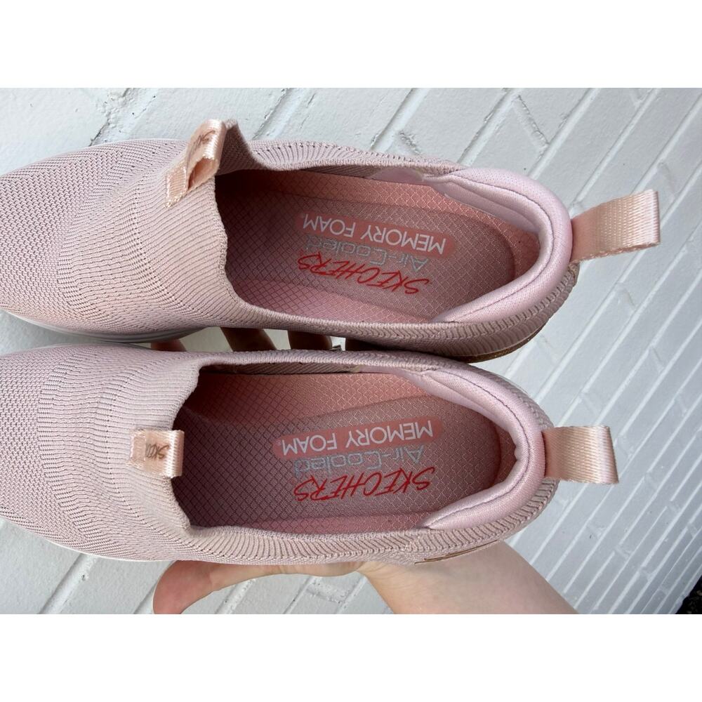 Skechers glide step / size 8.5 gold and nude pink - Picture 11 of 11